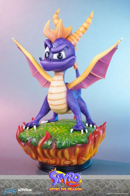 spyro incense burner statue